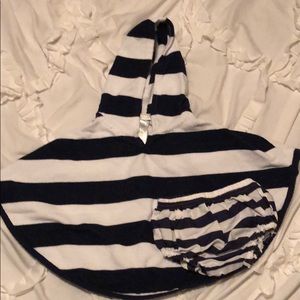 Baby Boy Beach Poncho and Diaper Cover